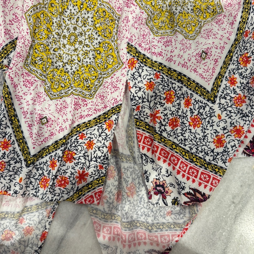 Loft Tapestry Halter Multicolor Patterned Dress P… - image 8